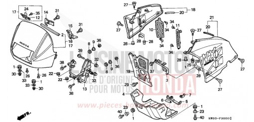 CAPOT NX250J de 1988
